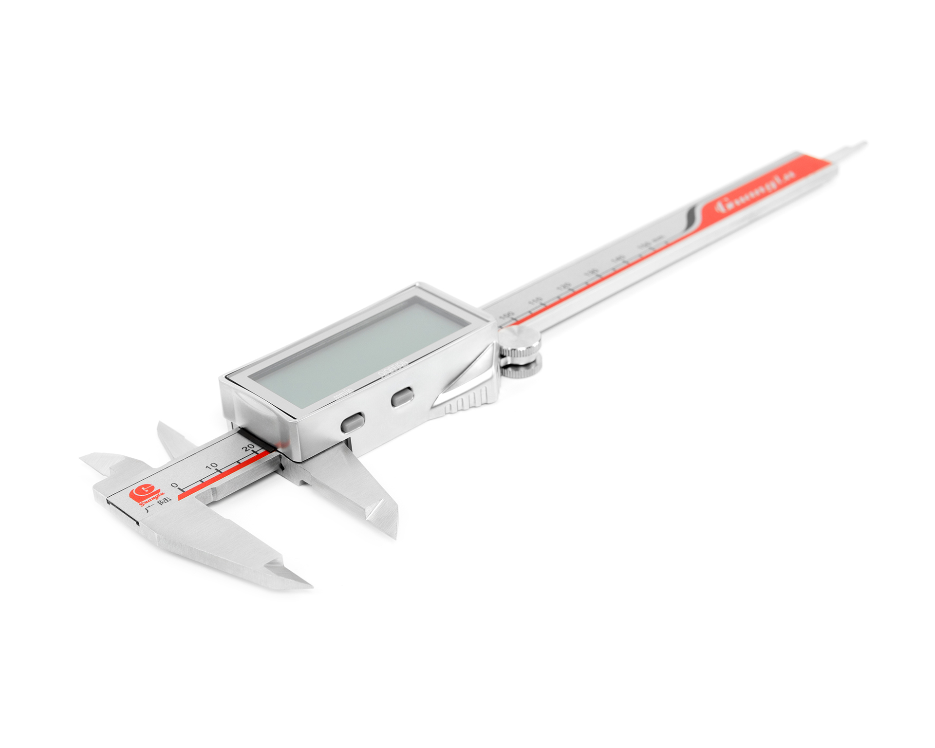 Штангенциркуль ШЦЦ-1-150 0,01 электр. широкоформатный 110-221GP Guanglu — изображение 5